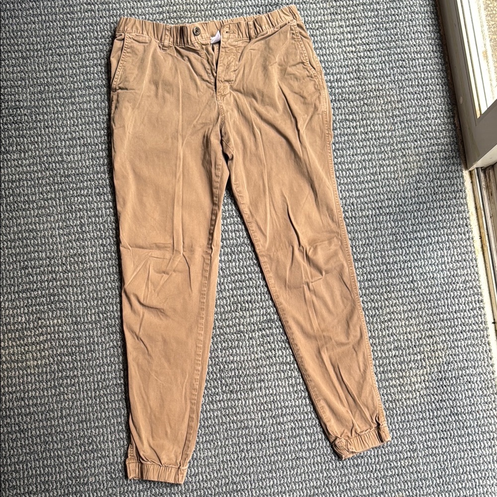 Men's Tan Bearbottom Joggers